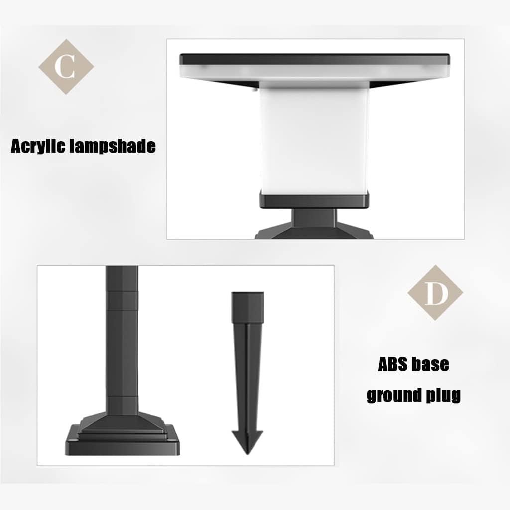 Elegant Garden Walkway Tower and Ground Light for Garden Patio and Outdoors