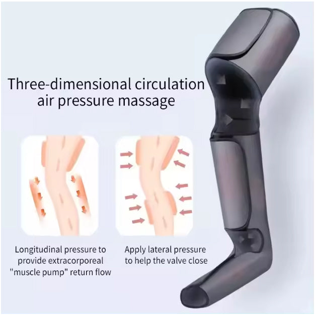 Rechargeable Cordless 360° Air Compression Leg Massager