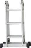 KKF, Multipurpose Foldable Aluminium Ladder – 6m Extendable Height, 150kg Load Capacity