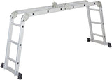 KKF, Multipurpose Foldable Aluminium Ladder – 6m Extendable Height, 150kg Load Capacity