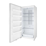 ثلاجة فريجيدير 20 قدم مكعب بباب واحد – ثلاجة قائمة بدون صقيع بسعة 566 لتر (بيضاء)