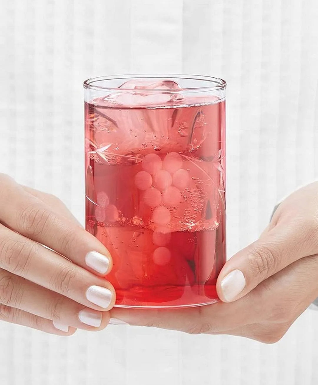 Borosil Berry Vision Glass Tumbler Set of 6 – 350 ml