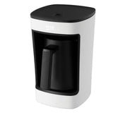 بيكو، صانعة القهوة التركية TKM 2341 W – بقوة 580 واط، 1.1 لتر، 5 أكواب، خاصية منع الانسكاب، تقنية Cook Sense، لون