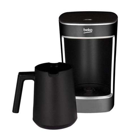 بيكو، صانعة القهوة التركية TKM 2341 W – بقوة 580 واط، 1.1 لتر، 5 أكواب، خاصية منع الانسكاب، تقنية Cook Sense، لون