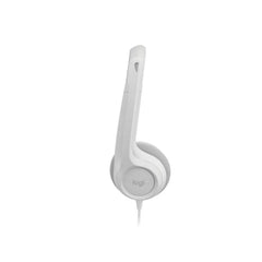 سماعة رأس USB Logitech H390 - بيضاء
