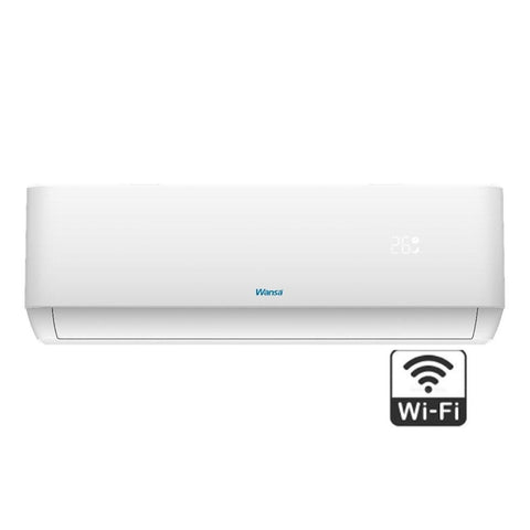 Wansa Split Air Conditioner, 1.5 Ton, 15,200 BTU , Wi-Fi Connection – White