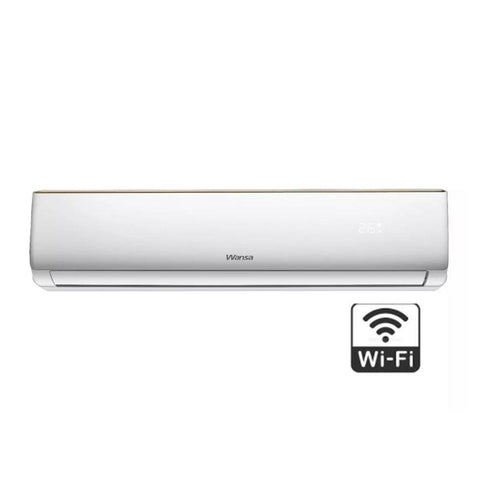 Wansa Split Air Conditioner, 2.5 Ton, 23,800 BTU, Wi-Fi Connection – White