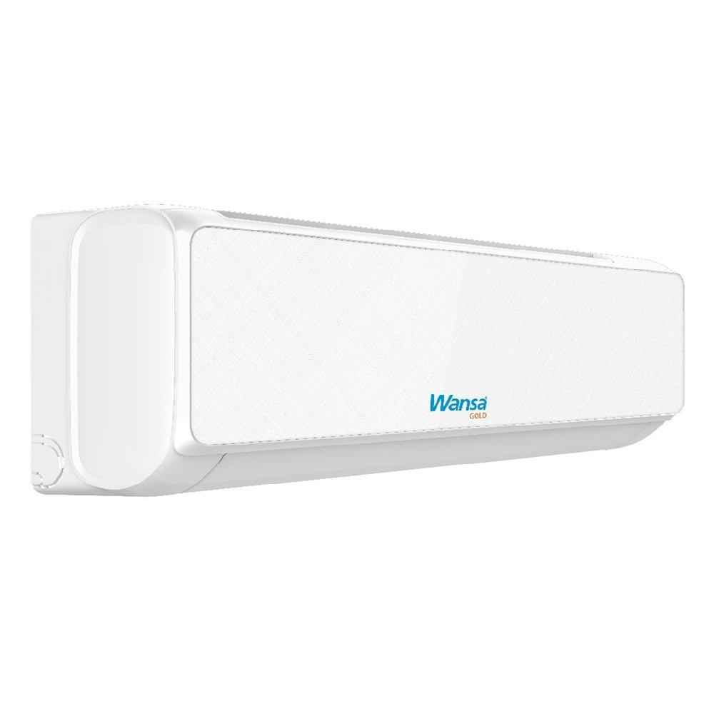 Wansa Gold Split Air Conditioner, 1 Ton, 10,000 BTU, Wi‑Fi Connection – White