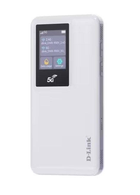 D-Link DWR-900V, 5G Mi-Fi Mobile Router, 10000mAh Battery Capacity