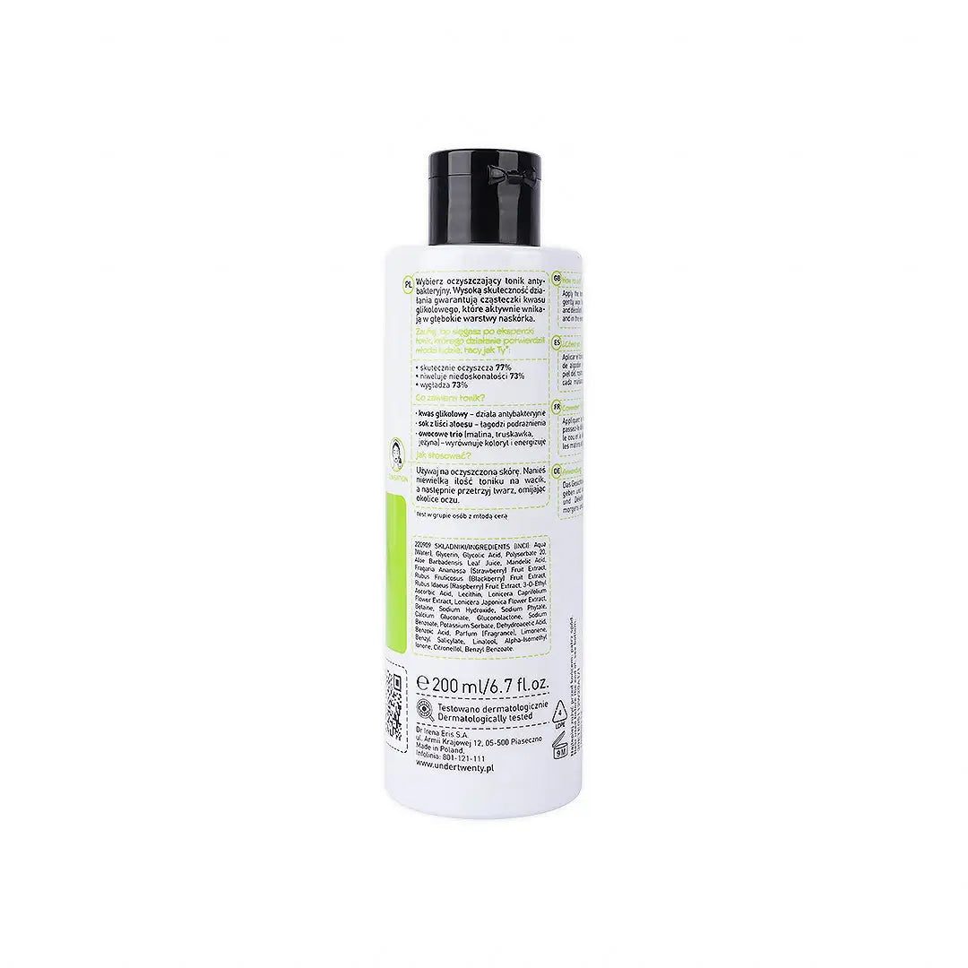 Under Twenty, Cleansing Antibacterial Toner - 200ml