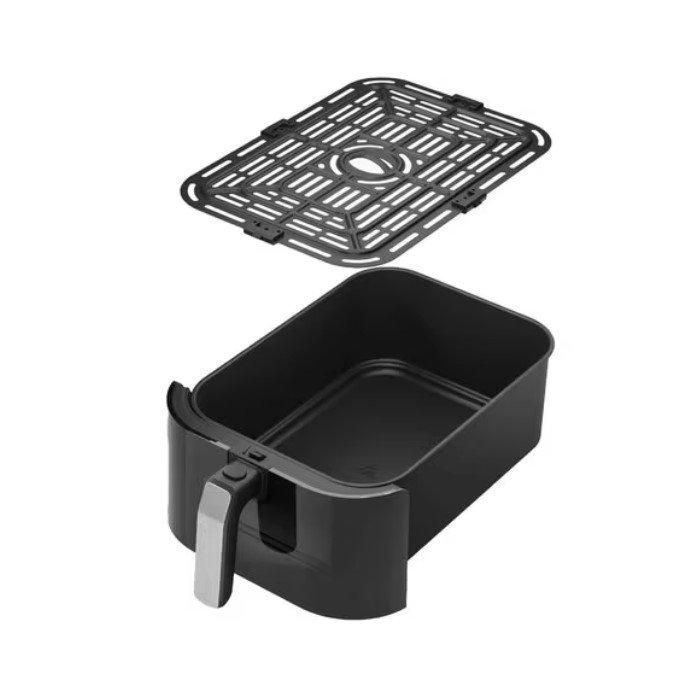 Nutricook, Slim Air Fryer NC-AFS200 – 7.6L Extra Large, 1700W, 8 Cooking Programs, Viewing Window, Black