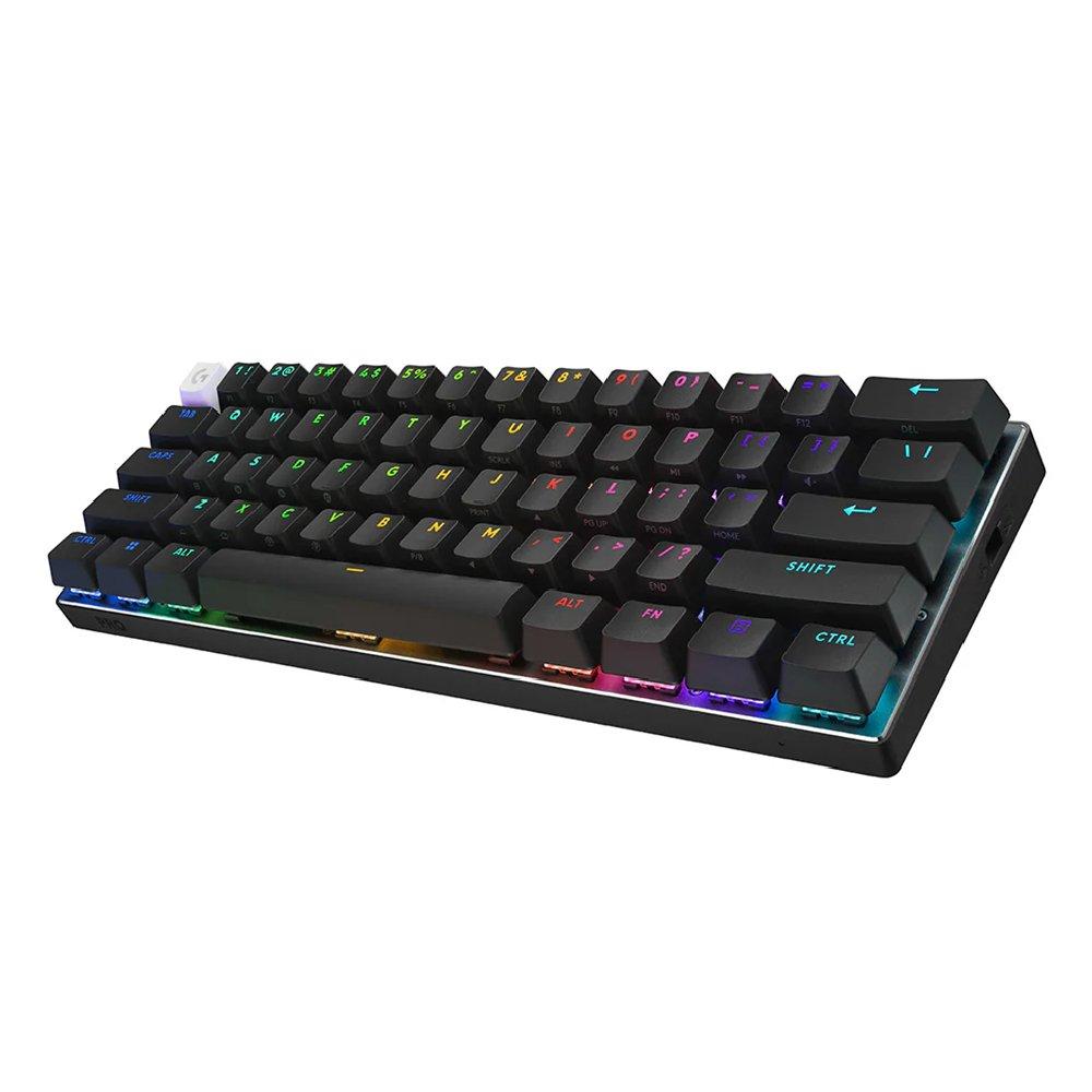 لوحة مفاتيح الألعاب اللاسلكية Logitech PRO X 60 LIGHTSPEED - أسود