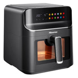 Hisense Air Fryer H06AFBS2S3 – 1350W, 6.7L, 360° Air Circulation, 10 Presets, Black