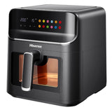 Hisense Air Fryer H06AFBS2S3 – 1350W, 6.7L, 360° Air Circulation, 10 Presets, Black