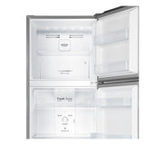 ثلاجة هايسنس العلوية — 320 لتر (11.3 قدم مكعب) بدون صقيع، تبريد إنفيرتر – فضي