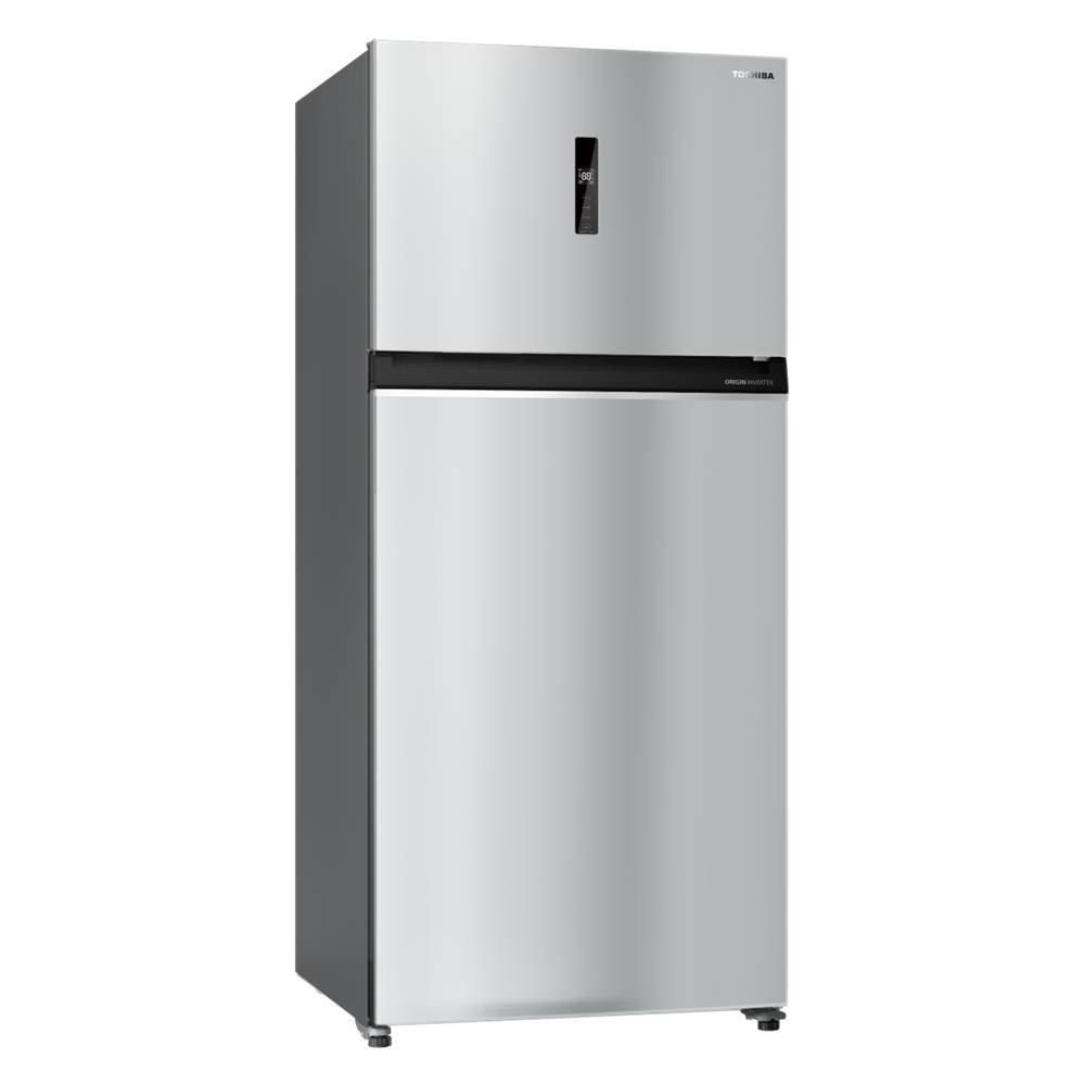 Toshiba Top Freezer Refrigerator – 608 L, 21.5 CFT No Frost, Stainless Steel