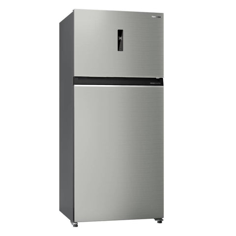 Toshiba Top Freezer Refrigerator – 608 L, 21.5 CFT No Frost, Grey
