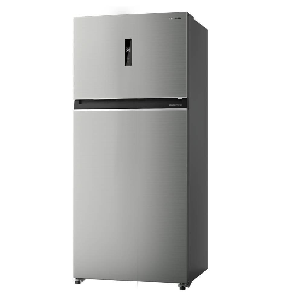 Toshiba Top Freezer Refrigerator – 608 L, 21.5 CFT No Frost, Grey
