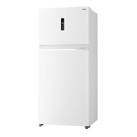 ثلاجة توشيبا بفريزر علوي – 608 لتر (21.5 قدم مكعب) بدون صقيع، GR-RT835WEPMFK(01) (أبيض)