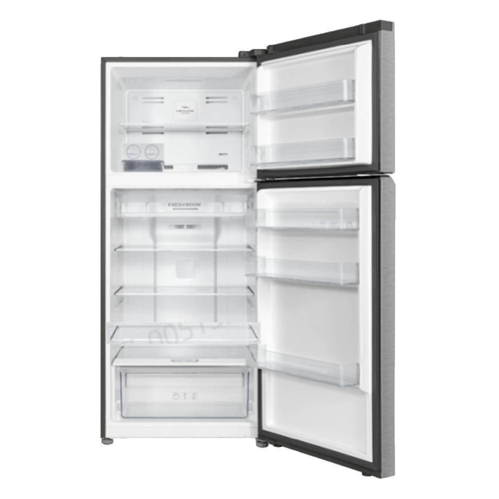 TCL Top Freezer Refrigerator – 465 L, 16.4 CFT No Frost, Inox