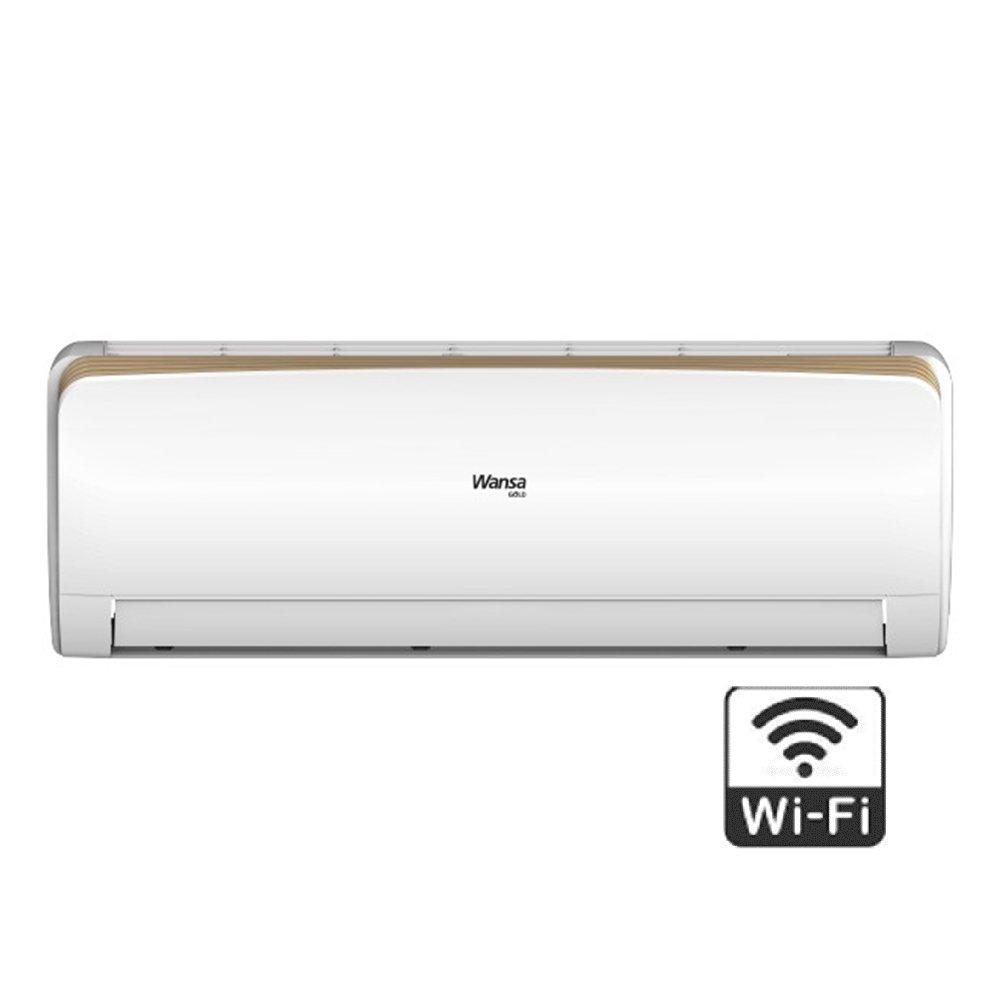 Wansa Gold Split Air Conditioner, 2.5 Ton, 24,000 BTU, Wi-Fi Connection – White