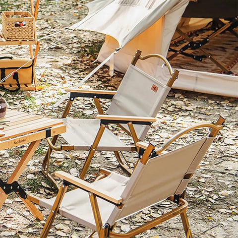 Naturehike MW02 Outdoor Folding Chair - Khaki (S)