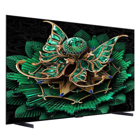 TCL 98C6K, 98-Inch 4K QD Mini LED Google TV with 144Hz – Black