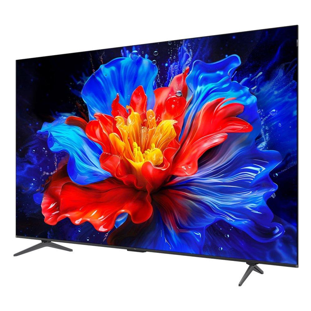 TCL 65P8K, 65-inch 4K QLED Google TV – 144Hz, Dolby Vision – Black