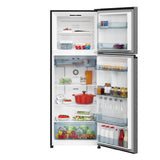 ثلاجة هيتاشي بفريزر علوي – 409 لتر (14.4 قدم مكعب صافي / 15.7 قدم مكعب إجمالي)   لا صقيع، إنوكس