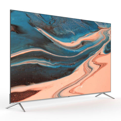 Wansa, 85-Inch UHD LED Google TV, 60Hz with Google Assistant – Silver (WUD85OGT63)