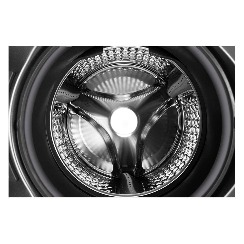 تي سي ال غسالة ومجففة أمامية 10 كجم غسيل / 7 كجم تجفيف، محرك مباشر عاكس، 1200 دورة في الدقيقة، C2110WDG – رمادي