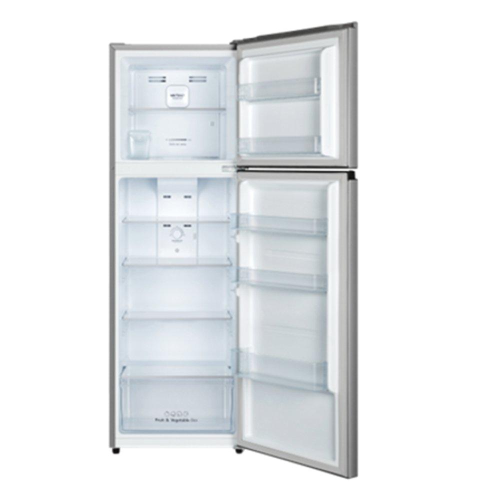 Hisense Top Freezer Refrigerator – 250 L (8.8 CFT) No Frost, Inox
