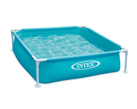 Intex Mini Frame Pool 48 in – Kids Frame Pool with Galvanized Steel Structure