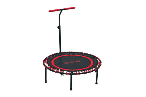 Bestway Aerobounce Exercise Trampoline Red 102 x 135 cm Youth and Adult