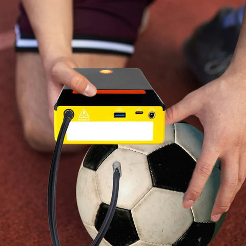 Shell Model SH824,1PK Shell 24000 mAh Jump Starter with Compressor, Amps 3 Volts 5V