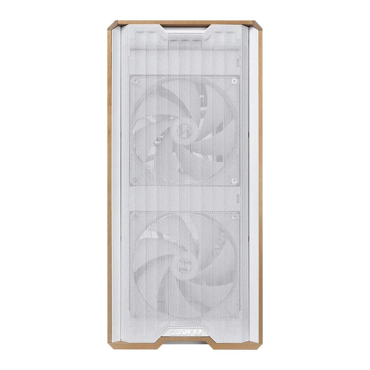 LIAN LI Lancool 217 Mid Tower ATX Gaming Case - White (5 Fans Included)