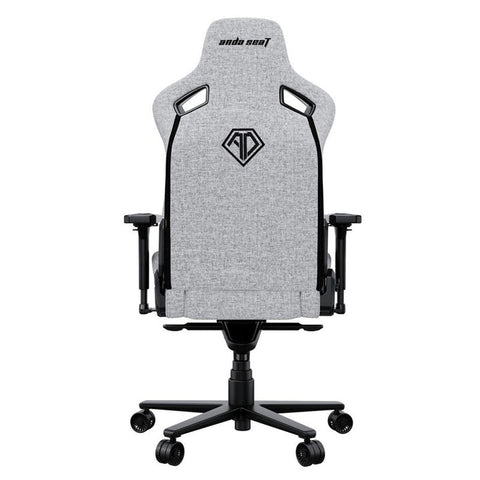 Andaseat Kaiser 2 Pro Series with Big Headrest Pillow, XL Gaming Chair - Grey Fabric