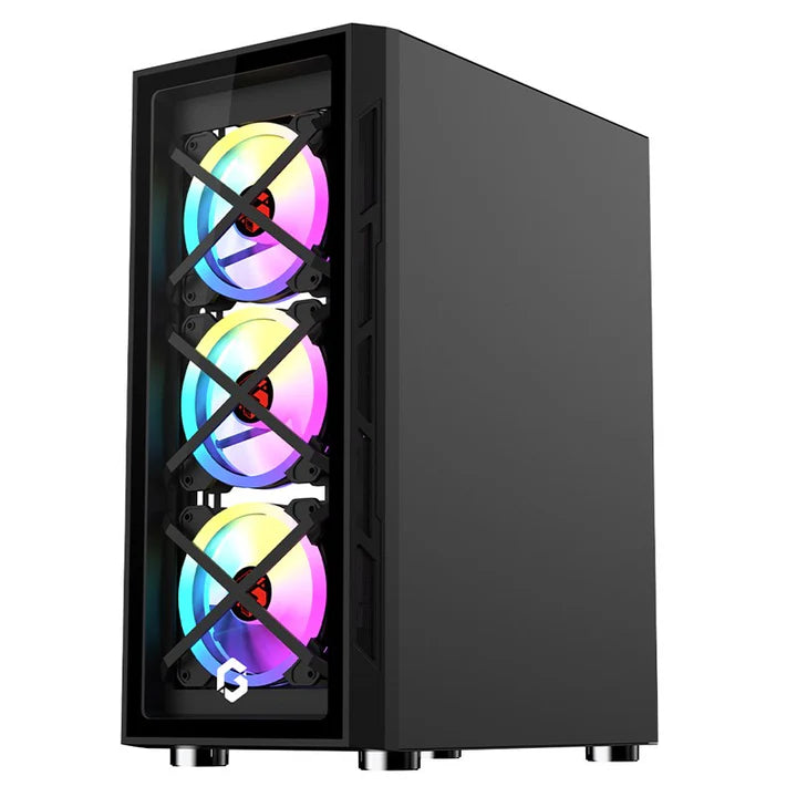 i5 Gaming PC, i5-12400F, RTX 5050 8GB, Windows 11 Pro with Gaming Monitor and 4in1 Gaming Kit