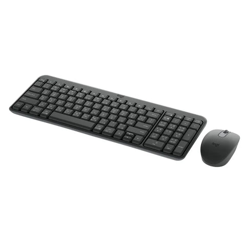 Logitech MK250, Compact Bluetooth Wireless Combo, Keyboard & Mouse, English/Arabic - Graphite
