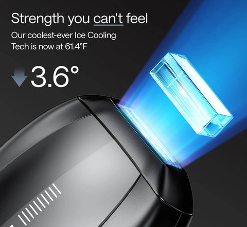 Ulike X IPL Laser Hair Removal Device, 61.4°F Ice-Cooling, Dual Lights, Skin Sensor & SHR Mode for Nearly Painless, Long-Lasting Hair Removal, 3 Modes Tailored