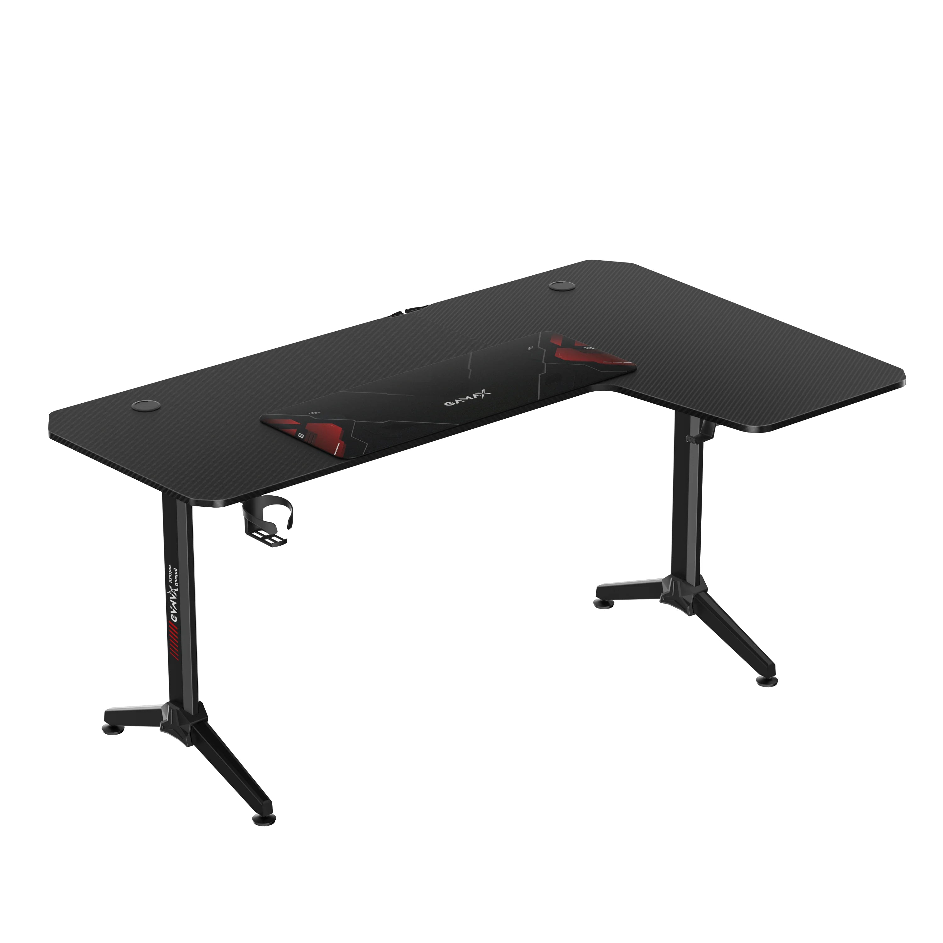 Gamax -R Gaming Table (L-Shaped) 160*100*75cm - Right ( Installation not included )