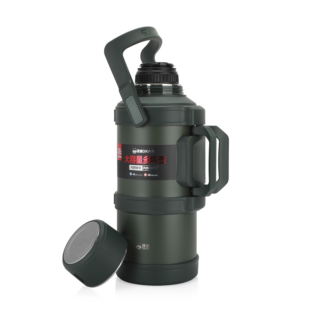 D.kadi KD9104 Vacuum Bottle 4L - Green