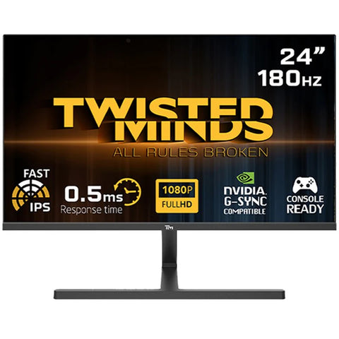 i5 GAMING PC, i5-12400F, RTX 3050 6GB, Windows 11 PRO with Twisted Minds Gaming Monitor and 4in1 Gaming Kit