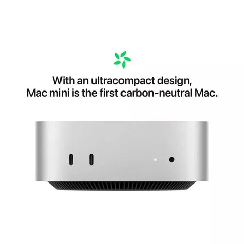Apple Mac Mini - M4 / 10-Core CPU / 10-Core GPU / 16GB RAM / 512GB SSD / 1YW
