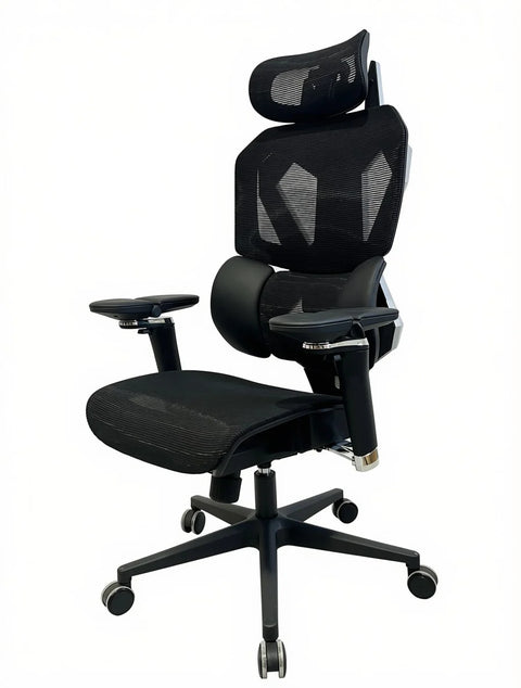 Sades Phoenix SA-AD10 Adjustable Mesh Gaming Chair with 6D Armrest - Black
