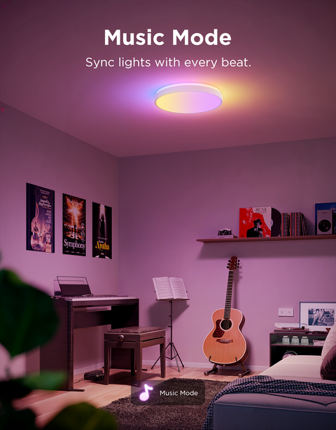 Govee 38cm RGBICWW Smart Ceiling Light Pro - H60A6