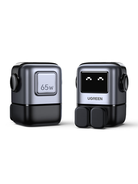 UGREEN Nexode RG 65W 3-Port GaN Fast Charger UK Grey CD361