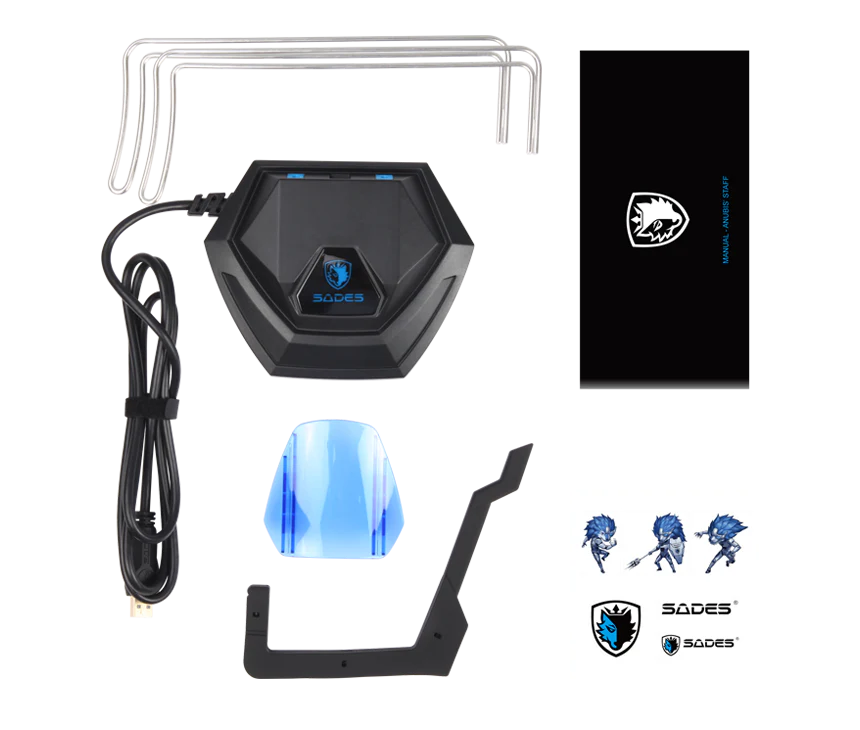 ساديس حامل سماعة الرأس أنوبيس متعدد الوظائف W10