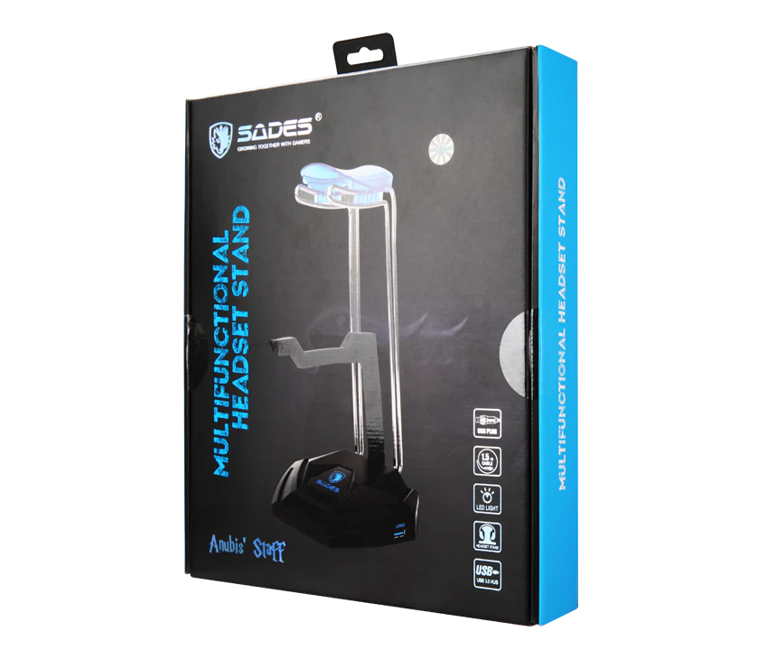 ساديس حامل سماعة الرأس أنوبيس متعدد الوظائف W10