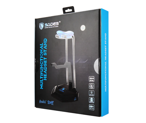 ساديس حامل سماعة الرأس أنوبيس متعدد الوظائف W10
